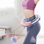 Gym Equipment Popular Smart Hoola Hoops New Design Indoor Gym Equipment Digital Hoola Ring With Exercise Ball