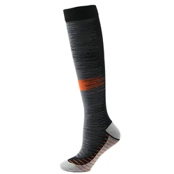 Wholesale Custom Colorful 20-30mmhg Sport Medical Knee High Running Cycling Nurse Football Compression Socks