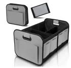 Collapsible Backseat Car Organizer Storage Box Boot Car Trunk Organiser