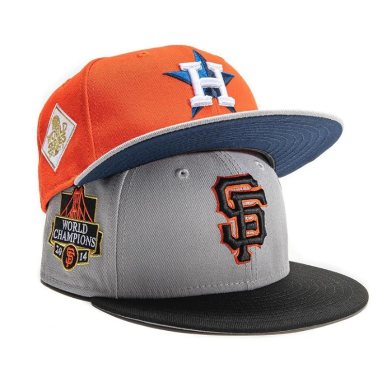 flat bill hats baseball