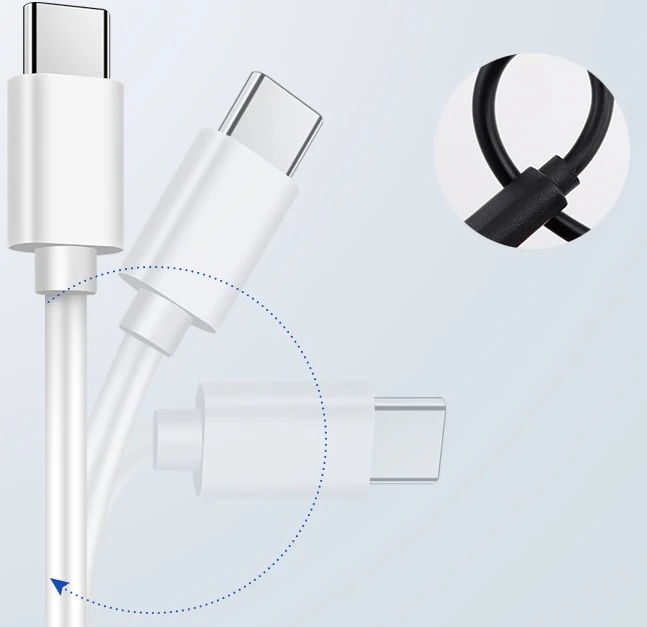 Hot Sale 1m 2m 3m Type C Usb Data Cable Fast Charging Typec Cable