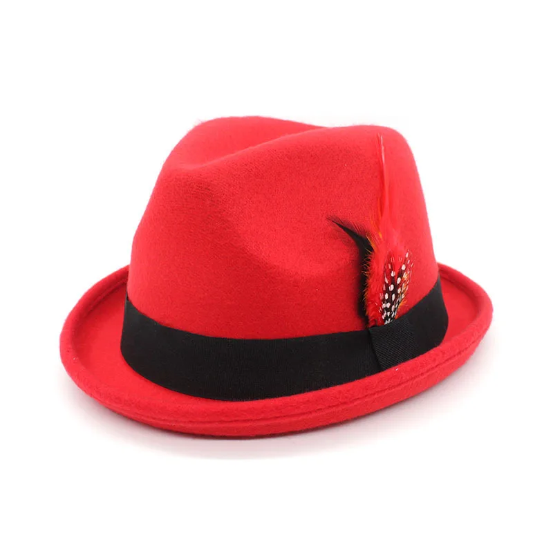 2023 fashion Men Bavarian Guy Jazz hat Oktoberfest German Fancy Dress Accessory Beer Festival Feather Top Fedora Hat 3