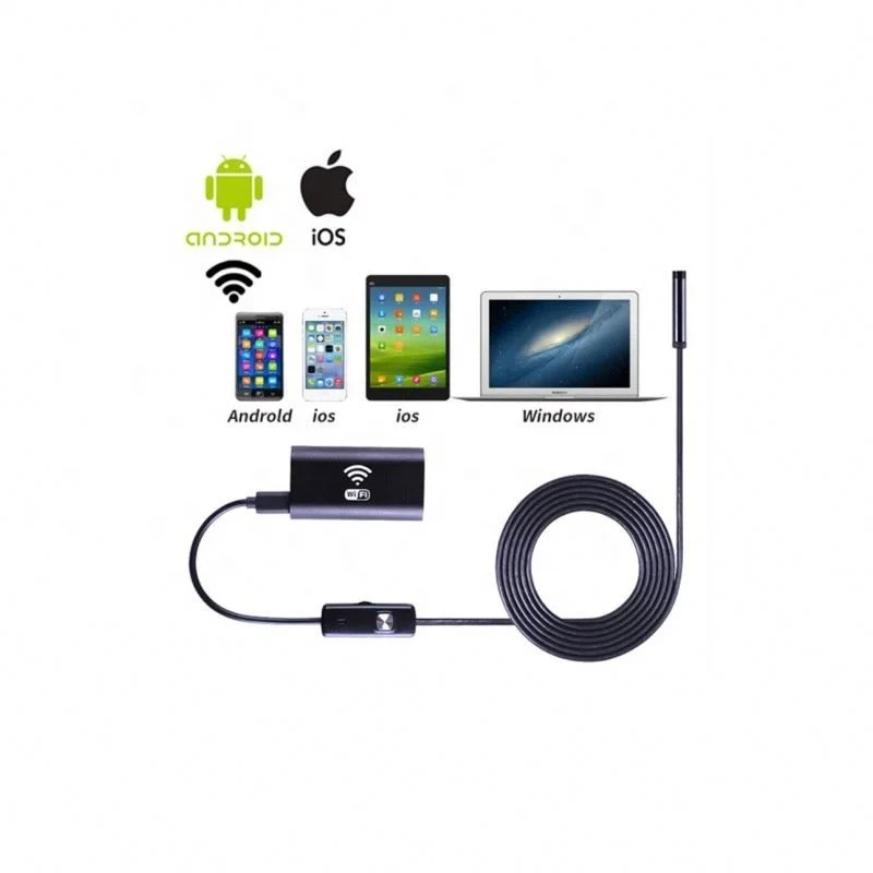 USB Wifi Wasserdicht Endoskop Inspektion Kamera Endoscope für iPhone Android IOS 