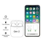 Best Quality TWS 1:1 Air 2 Wireless Earphone Volume Control Earbuds In-ear Earpod Pro For Earphone Air 2