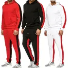 Tracksuit 2 Piece Sports Gym Mens Jogging Suit 2 Piece Sweat Suits Tracksuit