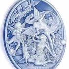 Hot Sale Natural Cameo Agate Cabochon Gemstone Natural Animal Portrait Pendants Agate Cameo DIY Jewelry Making