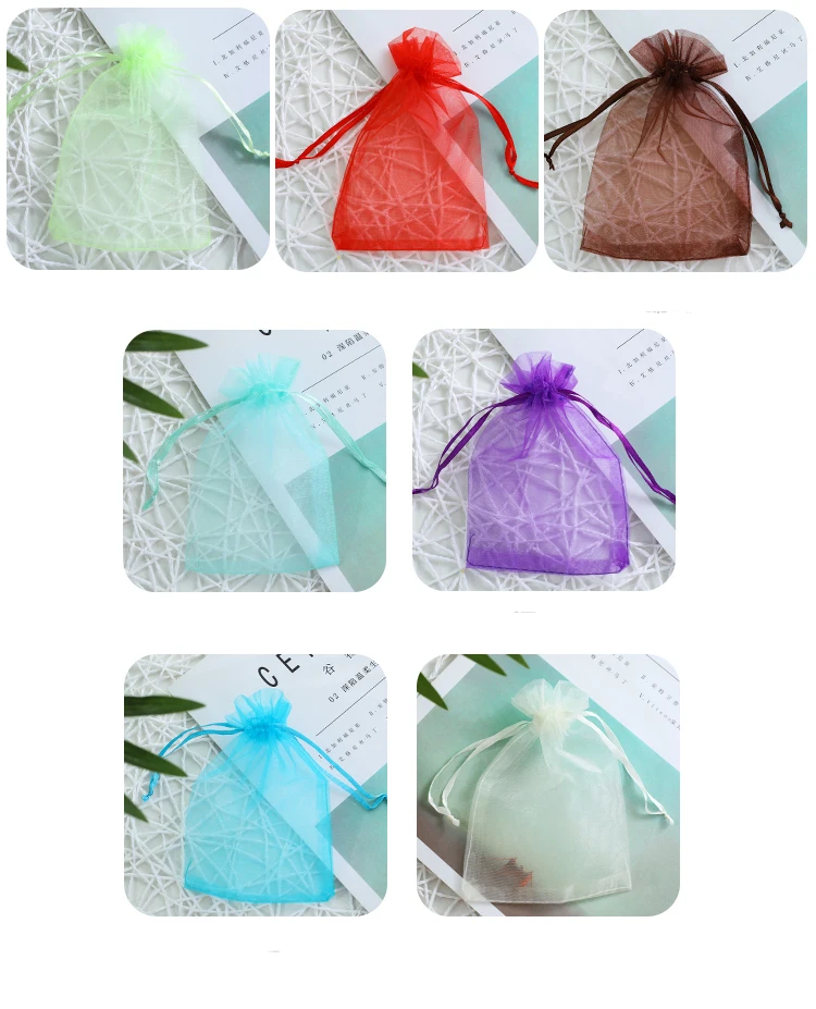 Organza Gift Drawstring Bags Organza Pouch Wholesale Buy Organza Bags