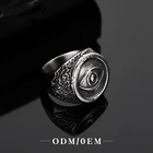 Ring Steel Rings OEM Eye Ring Set Stainless Steel 2021 New Listed Silver Color Eye Ring Stainless Steel