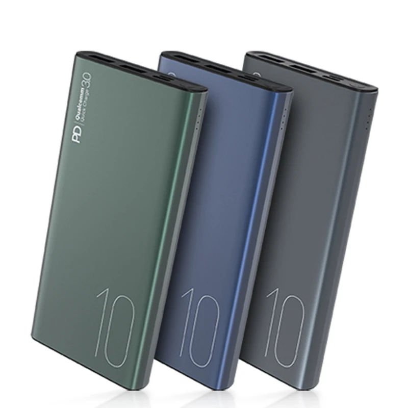 Oem 40w Super Fast Charging Ultra Slim 20000mah Power Banks Portable