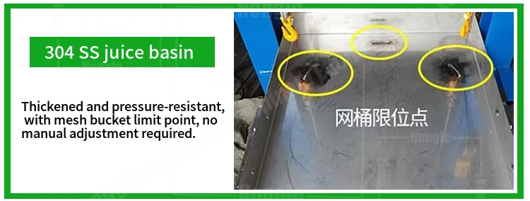 Hydraulic Cold Press Juicer Equipment Electric Citrus Juicer Stainless Steel Grape Squeezing Pressing Juice Making Machine details