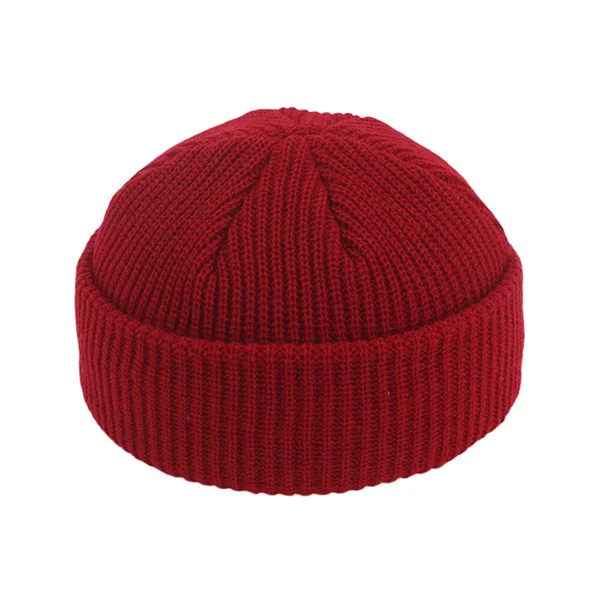Cheap Skull Slouchy Cuff Winter Hat 