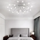 Crystal Lamps Lamp Light Mounted Crystal Chandelier Fancy Gypsum Lamps Blue Ceiling Lamp