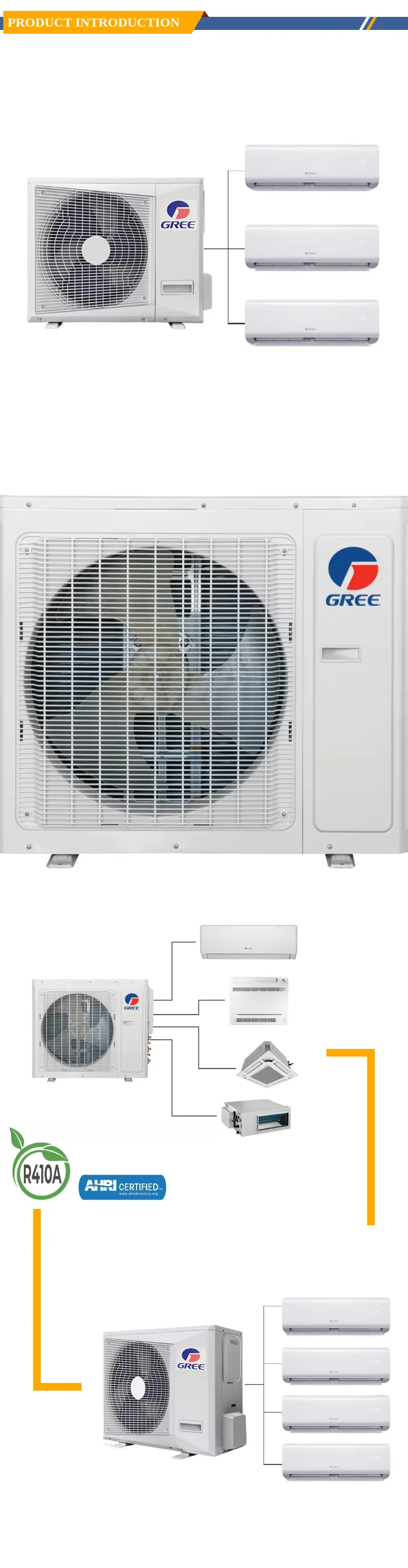 Split Air Conditioner, 48000Btu, R410a - detail 6
