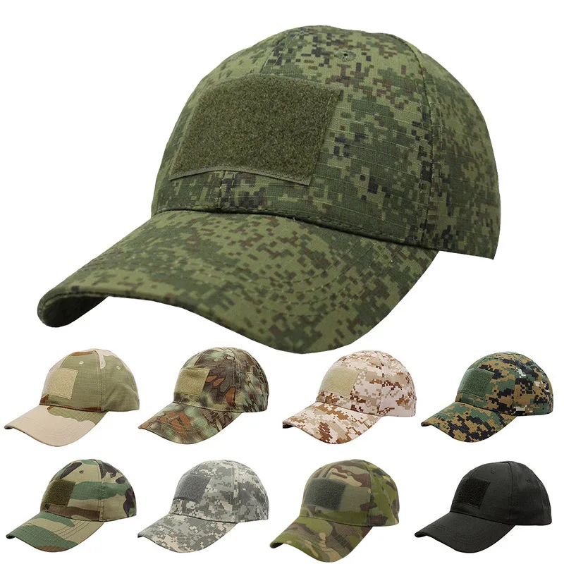 Adjustable Baseball Cap Tactical Summer Sunscreen Hat Camouflage Camo Hunting Camping Hiking Fishing Caps H9bcb25b1c800471e8cf7393b85f9c81f8