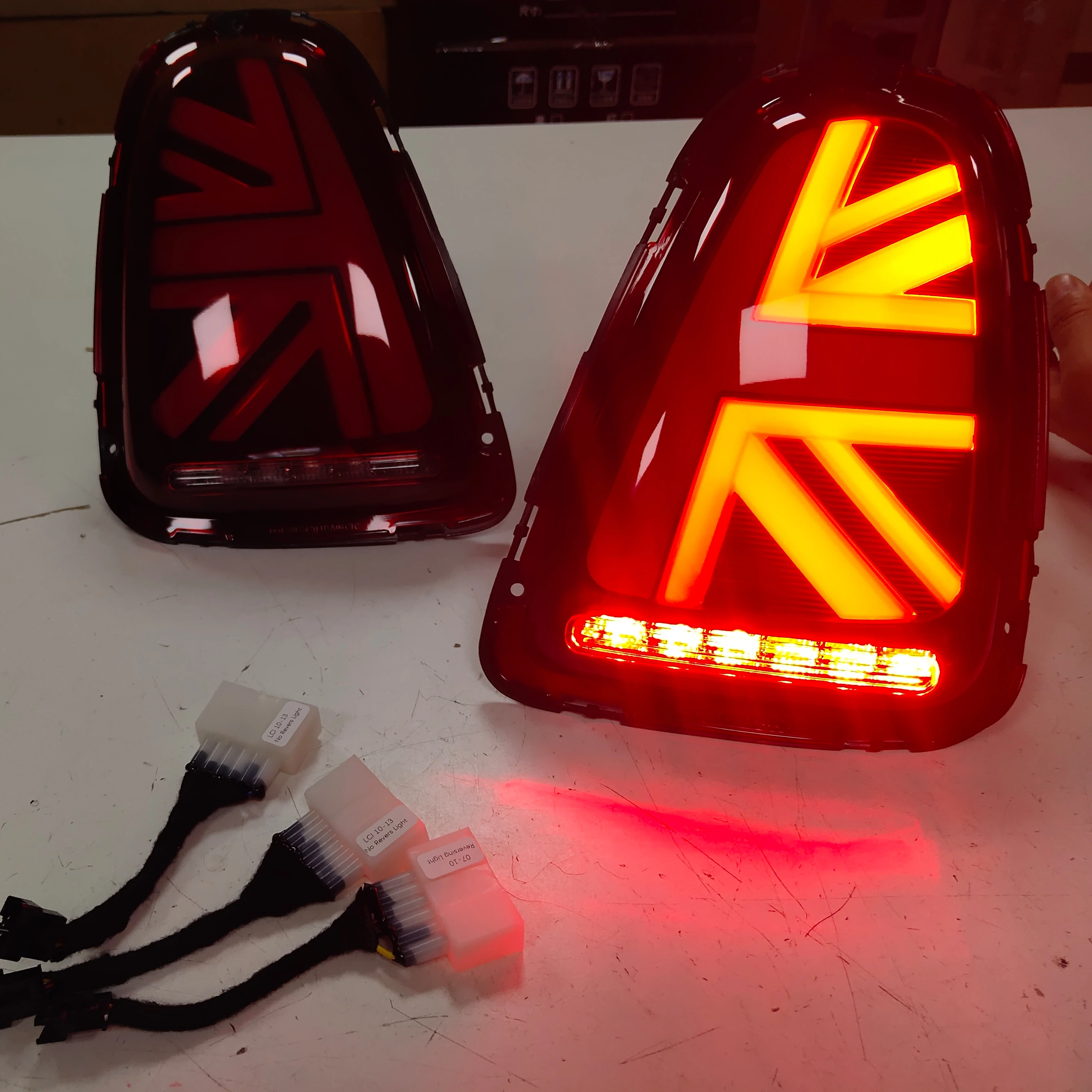 Red Color For Mini Cooper Clubman R R R R Led Rear Light