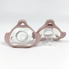 Baby Factory LFGB Approved BPA Free Food Grade Reusable Safety Baby Silicone Colourful Pacifier Baby Pacifier