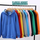 Men Cotton Pullover Cotton Hoodie Wholesale Fleece Sweater Custom Men Pure Cotton Blank Plain Hoodie