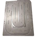 Metal Plate Aluminum Cold Plate Sheet Metal Stamping Pressed Aluminum Vacuum Brazed Liquid Cold Plate