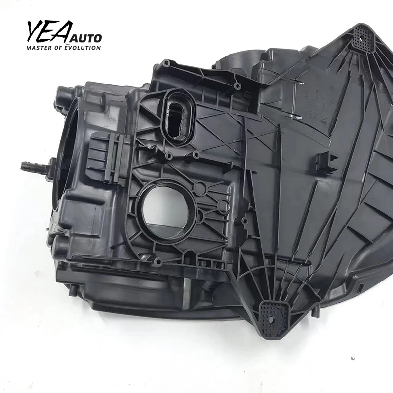 product replacement car headlight black housing back base for porsche macan headlamp back base 2014 2017-4