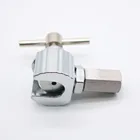 Grease Gun Coupler With Black Flexible Hose