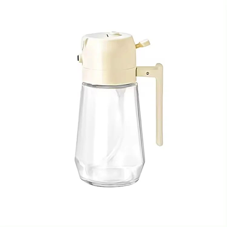 Sell well Kitchen Accessories 470ml Vinegar Container Cooking Oil Sprayer Leak-proof Glass Oil Dispenser Bottle For Kitchen