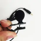 Audio Pro Lavalier Microphone Compatible With Smartphones Audio Recorders 90 Degree 3.5mm Plug 1.5m 3m