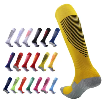 Customize Logo Football Sock Long Football Fashionable Compression Soccer Socks