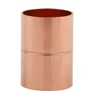 Copper Fitting Pipe Fittings Plumbing HVAC Copper Coupling No Stop+Rolled Stop+Dimpled Stop Coupling