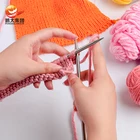 Knitting Needles 11 Pairs Stainless Steel Metal Jumbo Custom Big Hand Set Knitting Needles For Sweater Socks