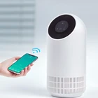 Activated Carbon Purifier Activated Carbon Hepa Filter Desktop Home Room Mini Portable Air Purifier With Night Light