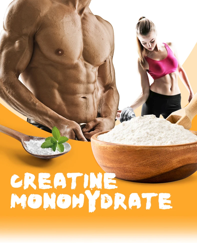 Creatine Monohydrate Powder Pure Unflavored Creatine Powder