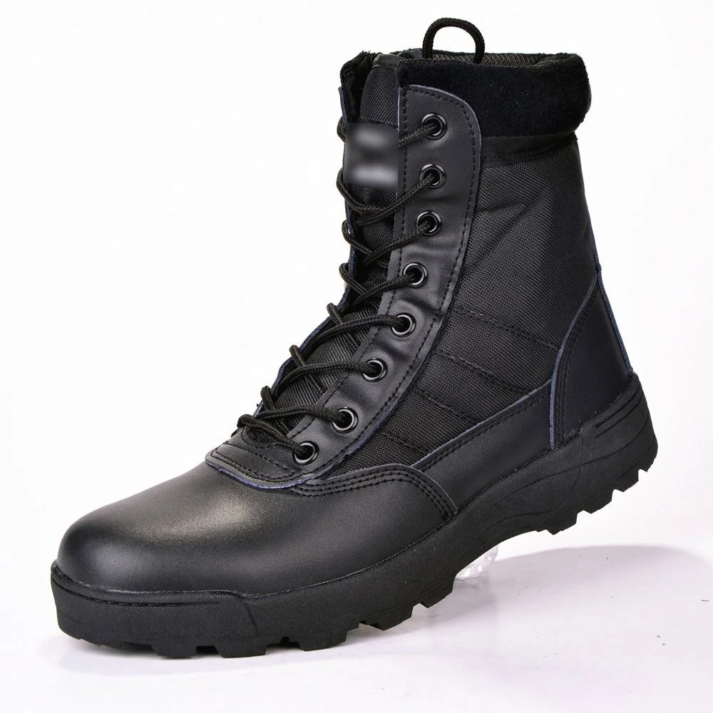 light gray combat boots