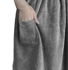 Towel Bath Hot Sale Customized Microfiber Ladies Shower Spa Towel Soft And Comfortable Solid Color Bath Towel