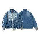 Jackets Jacket Jackets And Coats Jean Fur Cotton Denim Jacket Men's Coat
