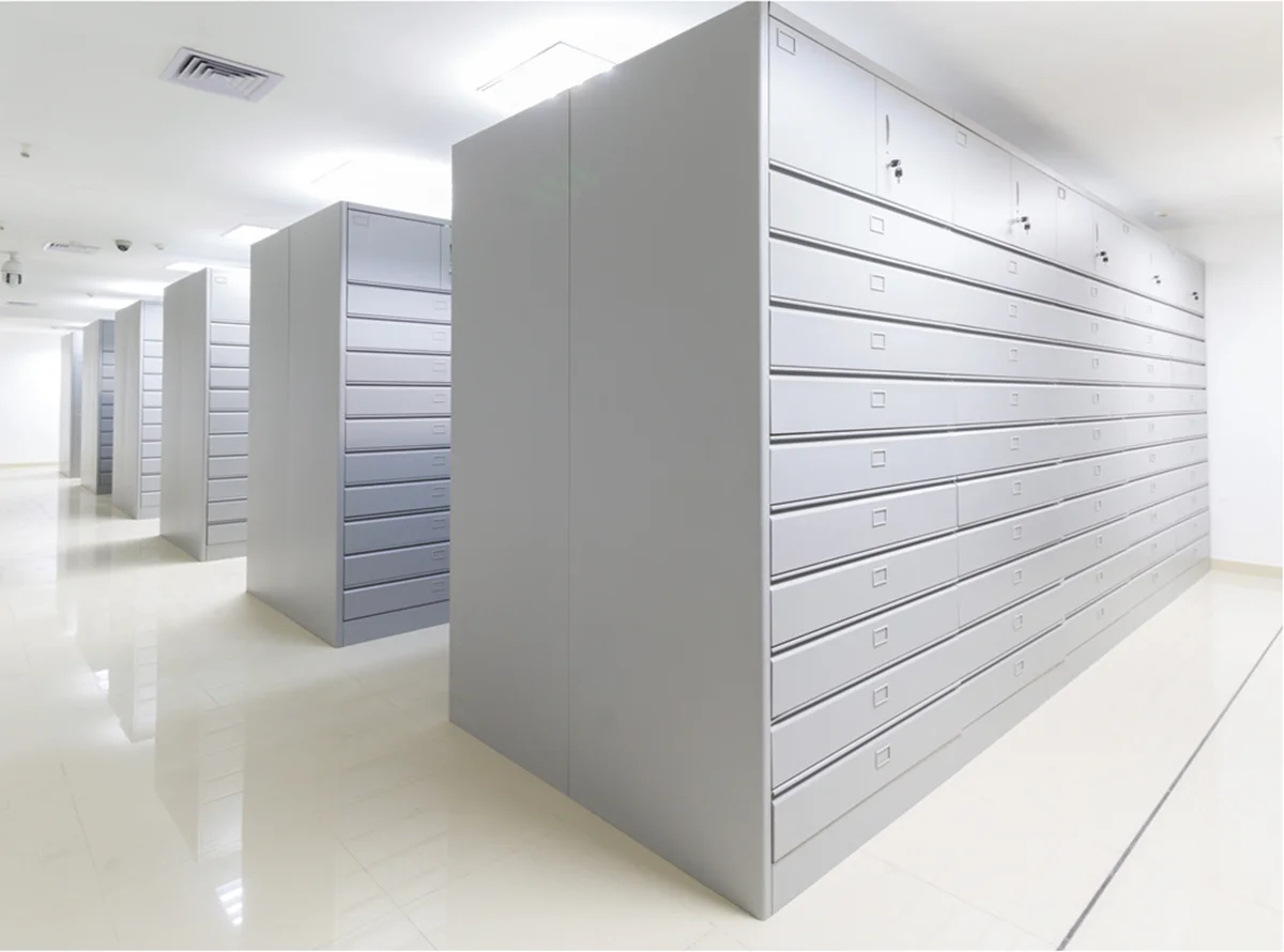 Mobile Rack Storage System Drawings Filing Metal Cabinets A Paper Map