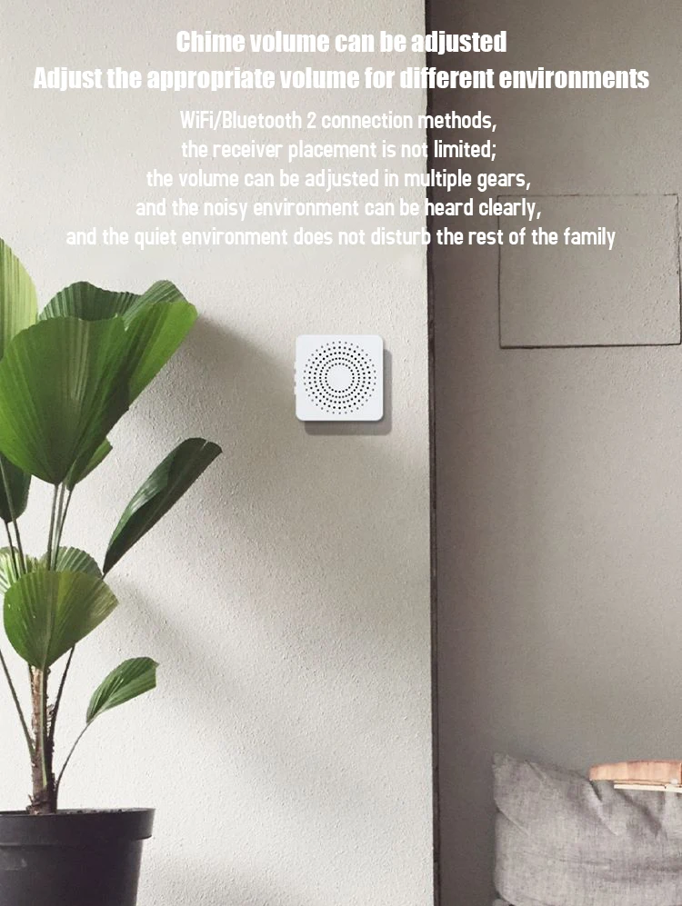 Wireless Door Bell With Camera And Wifi Video Doorbell 1080p Tuya