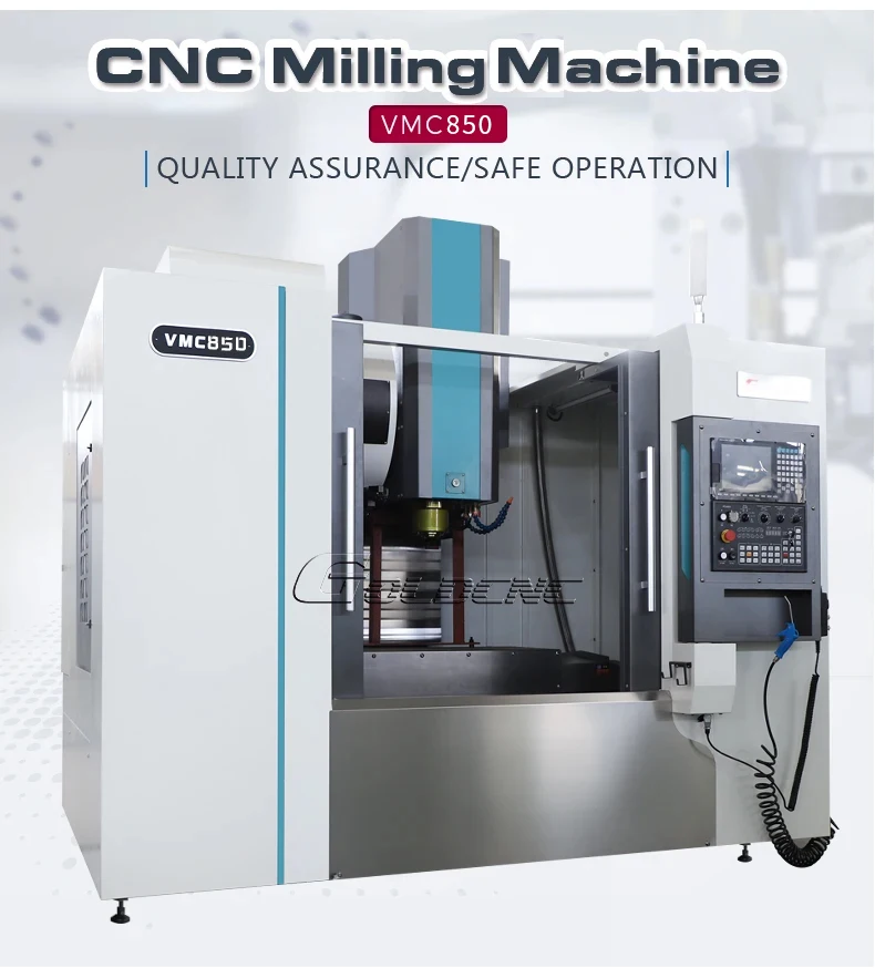 Goldcnc Vmc Cnc Milling Machine High Precision Vmc Vertical Cnc