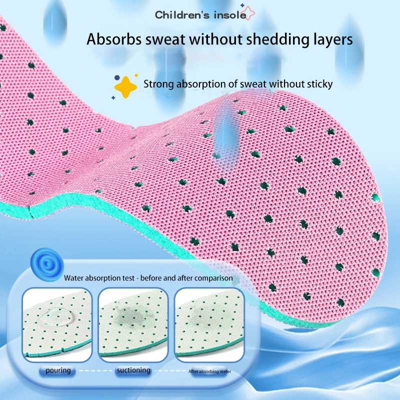 Childrens Sports Insoles Summer Breathable Shoe Pads Childrens Sports Insoles Summer Breathable Shoe Pads