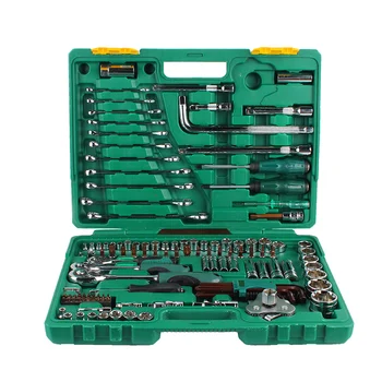 123pcs household tool sets promotional tool box promotional hand tools set