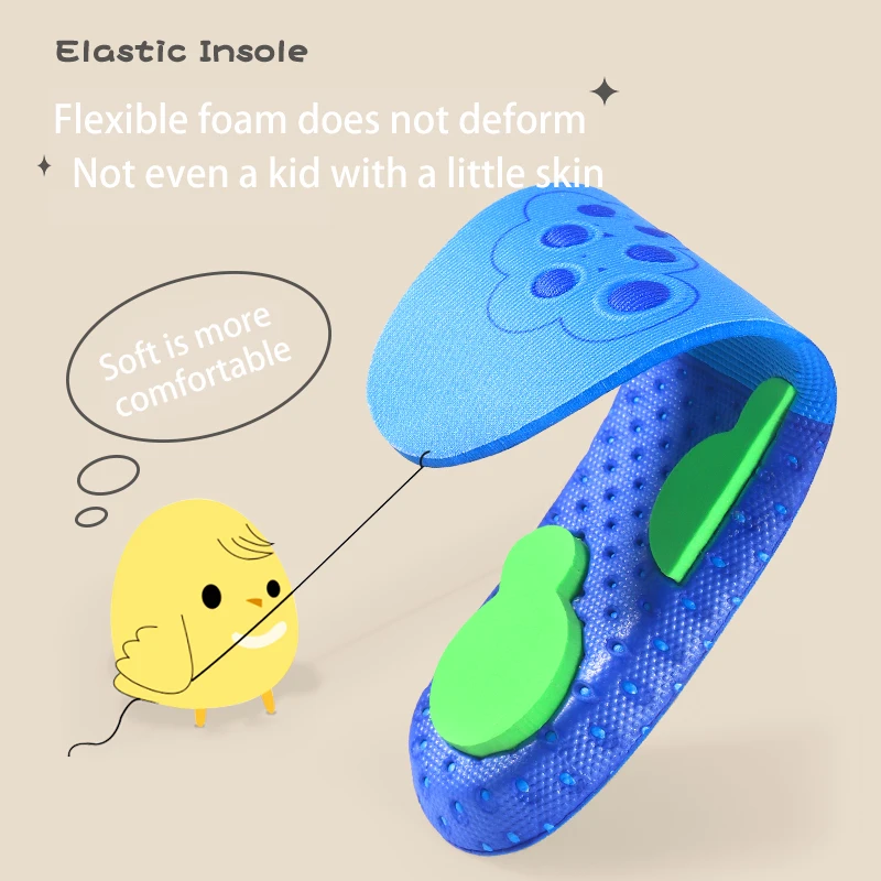 Breathable Fabric Kids Insoles EVA Foam Shoe Pads Breathable Fabric Kids Insoles EVA Foam Shoe Pads