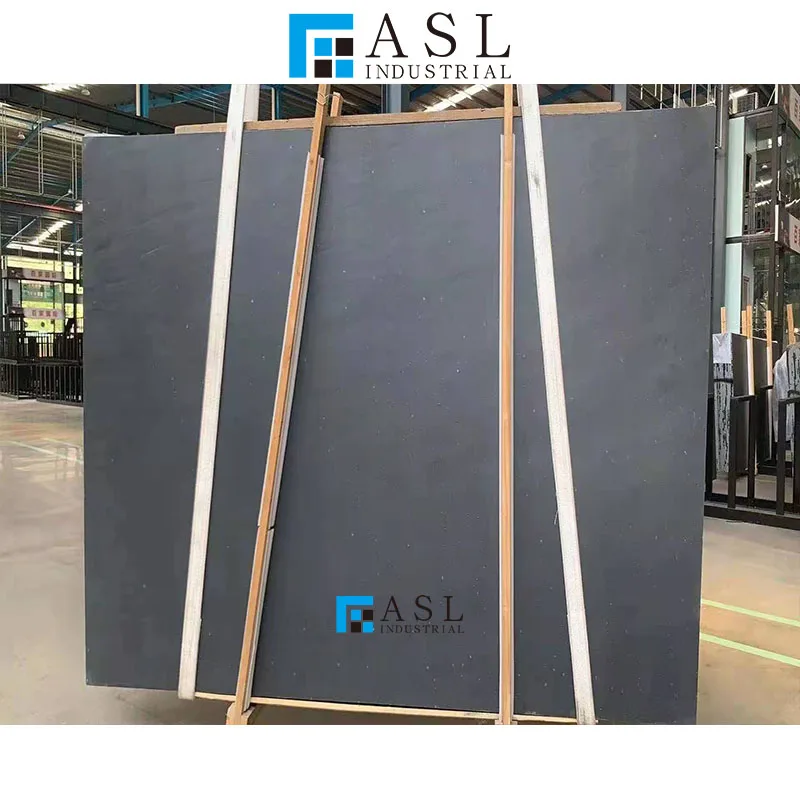 Stone Blocks Meteor Shower Pure Black Natural Marble Quartzite Slabs Wall Floor Tiles Surface Kitchen Counter Top Desk