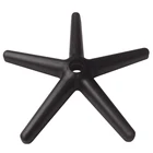 Base Wheel Base Chair Accessories Plate Black 5 Star Office Chair Base Wheel Round Nylon Base