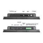 Computer OEM 17 Inch Touch Screen All In 1 Panel Pc With Vga Usb Port Pc Industrial Desktop Computer 1037U