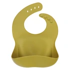 Bibs Bib Silicone Bib Custom Logo Feeding Bibs Wholesale Waterproof Baby Bib Silicone With Pocket