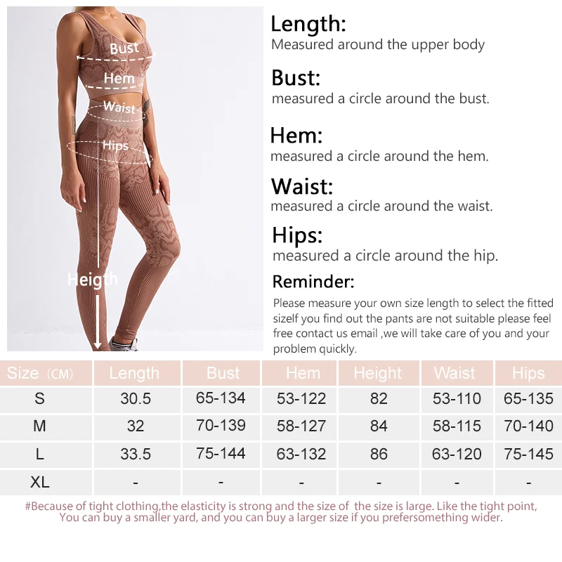 Women Yoga Serpentine Clothing 2 Piece Sets Bra+ Leggings Sportswear Gym Fitness Seamless Sports Set