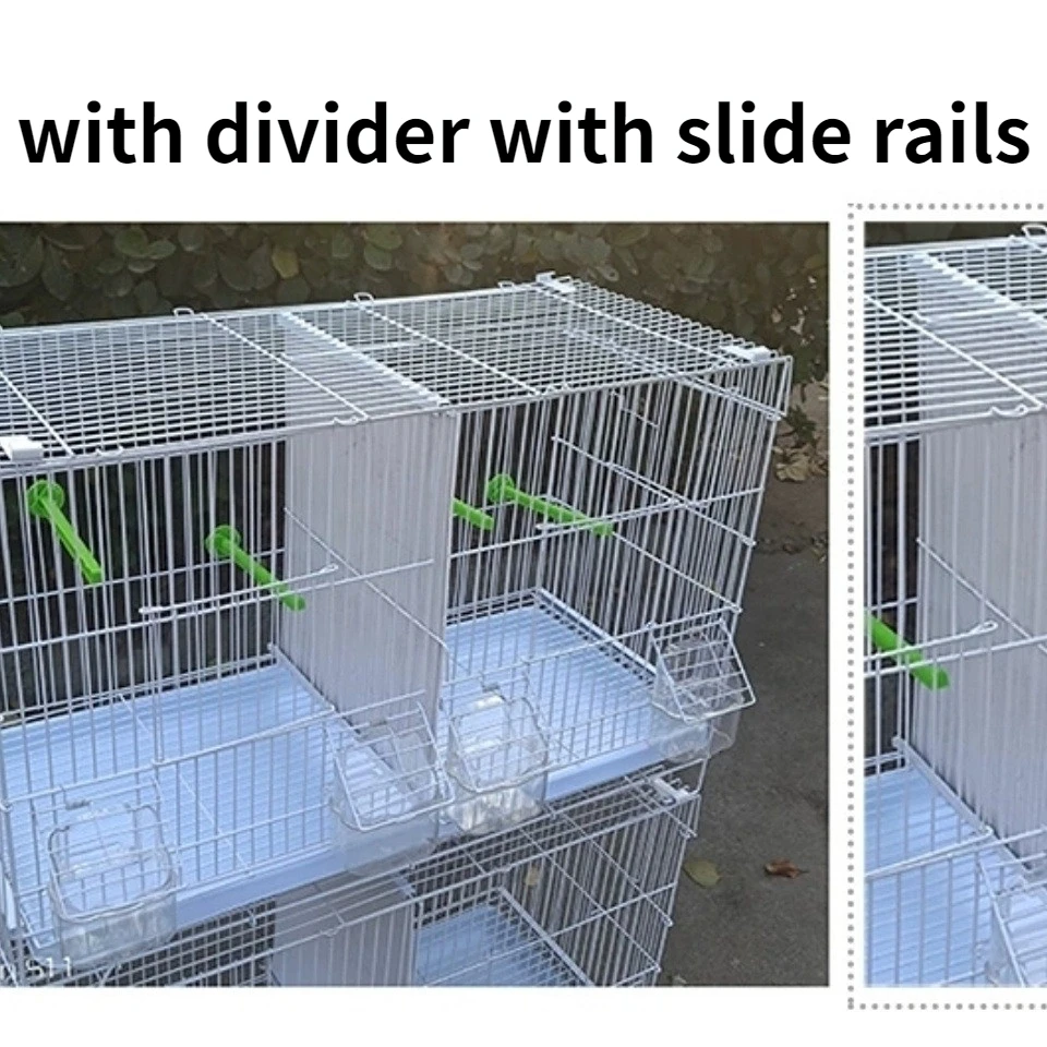 Manufacturers Wholesaler Bird Matching Cage Breeding Cage Encryption Thickened Parrot Hibiscus Parrot Bird Cage