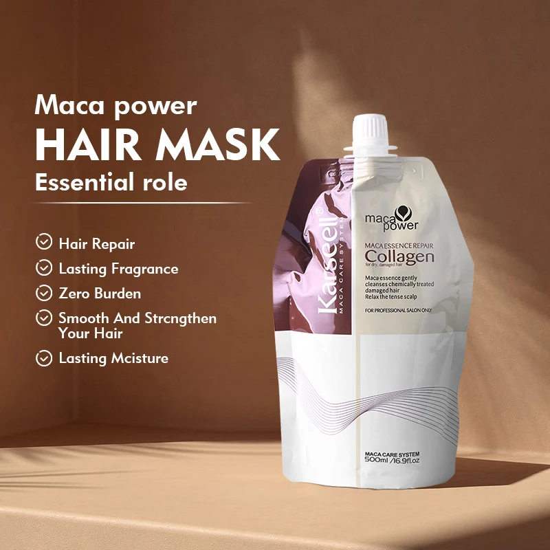 Wholesale Collagen Hair Mask Straightening Cream Brazilian Keratin  Hair Treatment Private Label