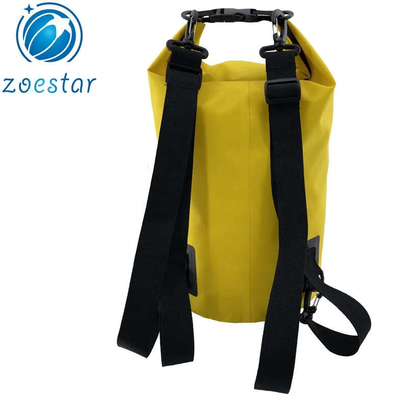 Waterproof 20L Roll Top Round Welded Tarpaulin Dry Bag Floating Outdoor Waterproof Sack Bag