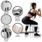 Fitness Custom Logo Printed Yoga Gym Exercise Fitness For Women Booty Hip Fabric Resistance Bands