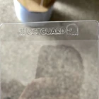 Card Holder Custom Logo Semi Rigid Card Holder High Permeability PVC ID Card Holder Toploader